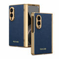 Elite Leather Armor Case With Hinge & Screen Protection For Galaxy Z Fold