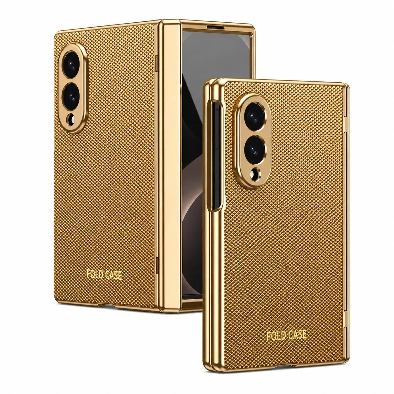 Elite Leather Armor Case With Hinge & Screen Protection For Galaxy Z Fold