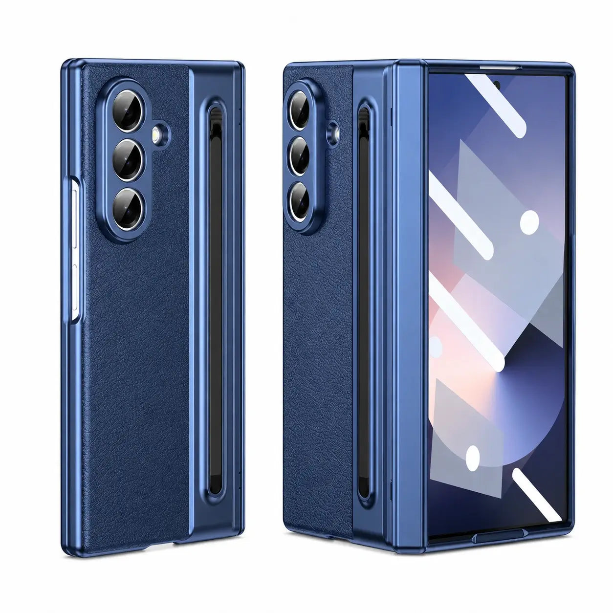 Leather Stylus Shield with Screen Potection For Galaxy Z Fold 8