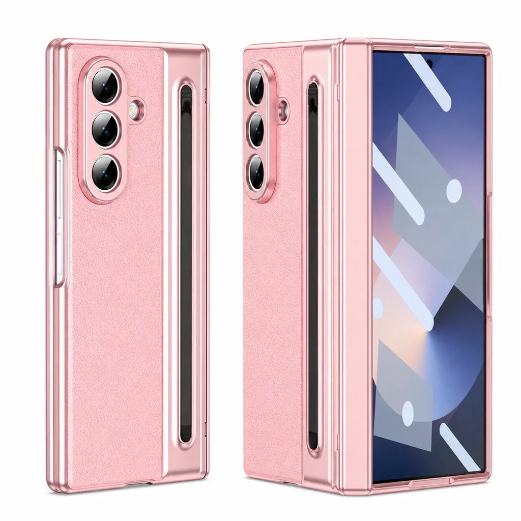 Leather Stylus Shield with Screen Potection For Galaxy Z Fold 8