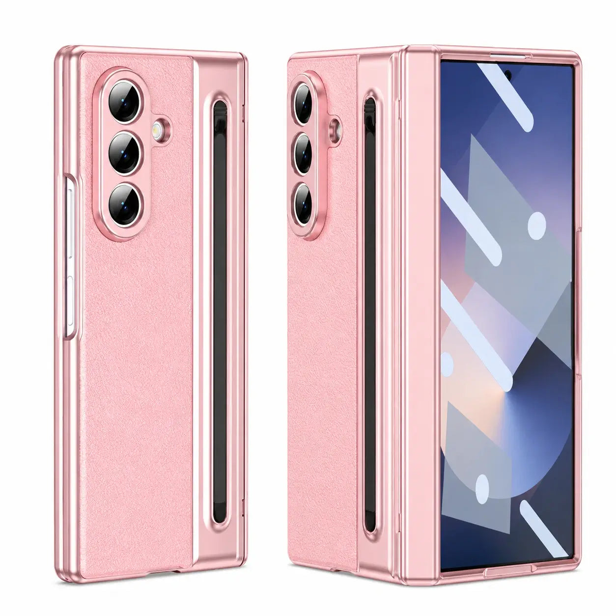 Leather Stylus Shield with Screen Potection For Galaxy Z Fold 8