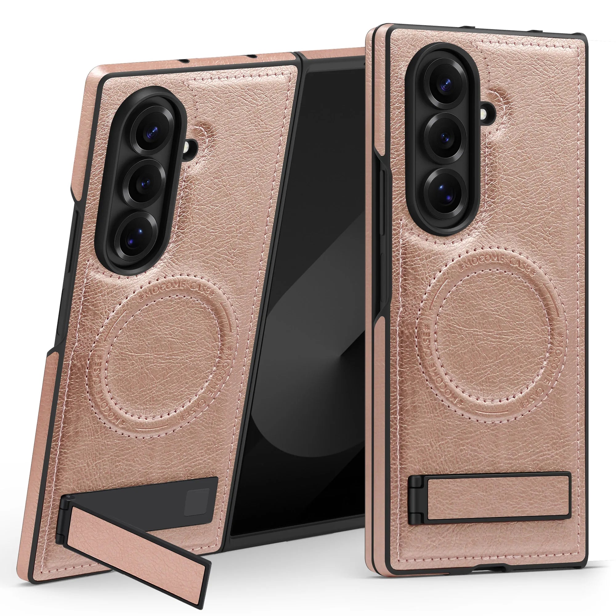 Leather Magnetic Case with Kickstand