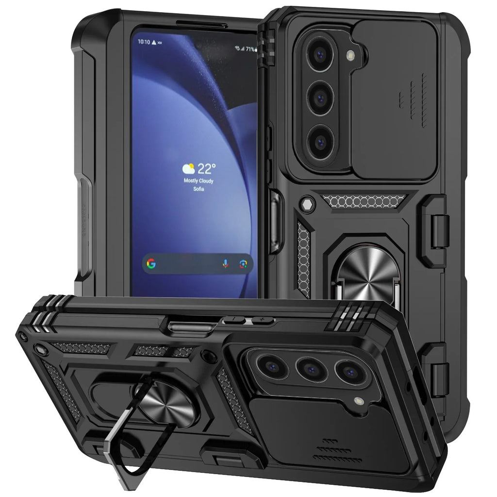 Armor Case with Kickstand & Camera Cover