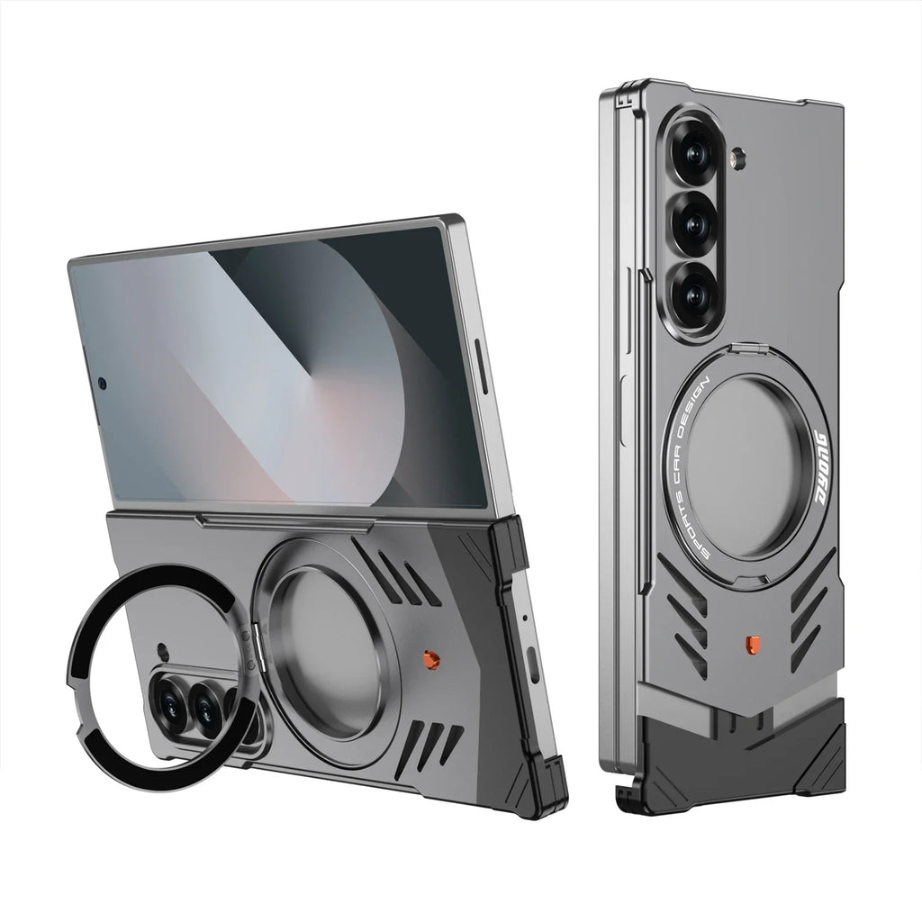 Premium Metal Kickstand Case