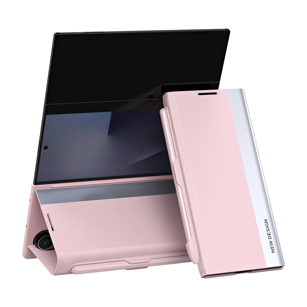 Smart View Flip Leather Case with Pen for Galaxy Z TriFold