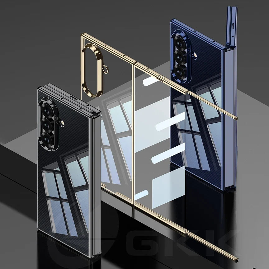 Ultra-thin Clear Case with Front Screen Glass