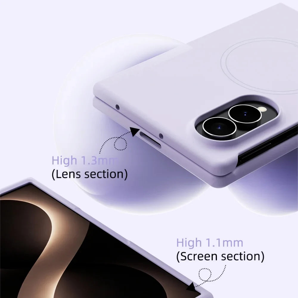 Slim Magnetic Matte Case For Galaxy Z Fold 8