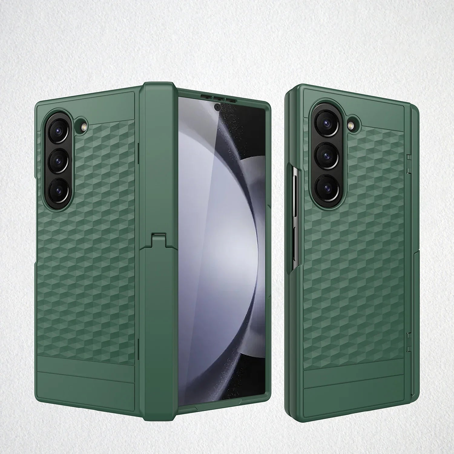 Full Protection Case with Invisible Bracket For Samsung Galaxy Z Fold 6