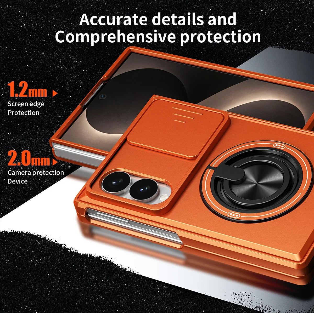 MagSafe Ring Armor Case For Galaxy Z Fold Series