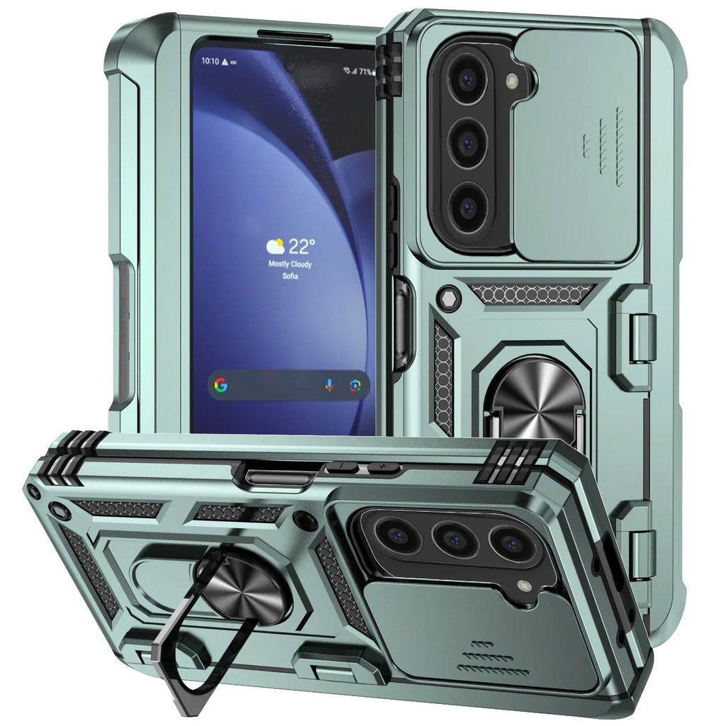 Armor Case with Kickstand & Camera Cover