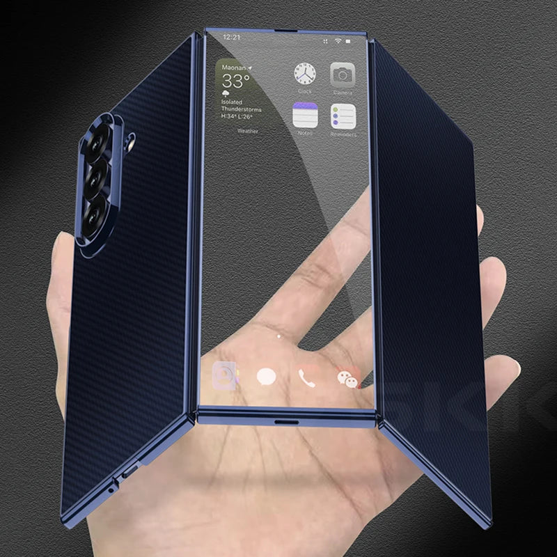 Ultra-thin Clear Case with Front Screen Glass