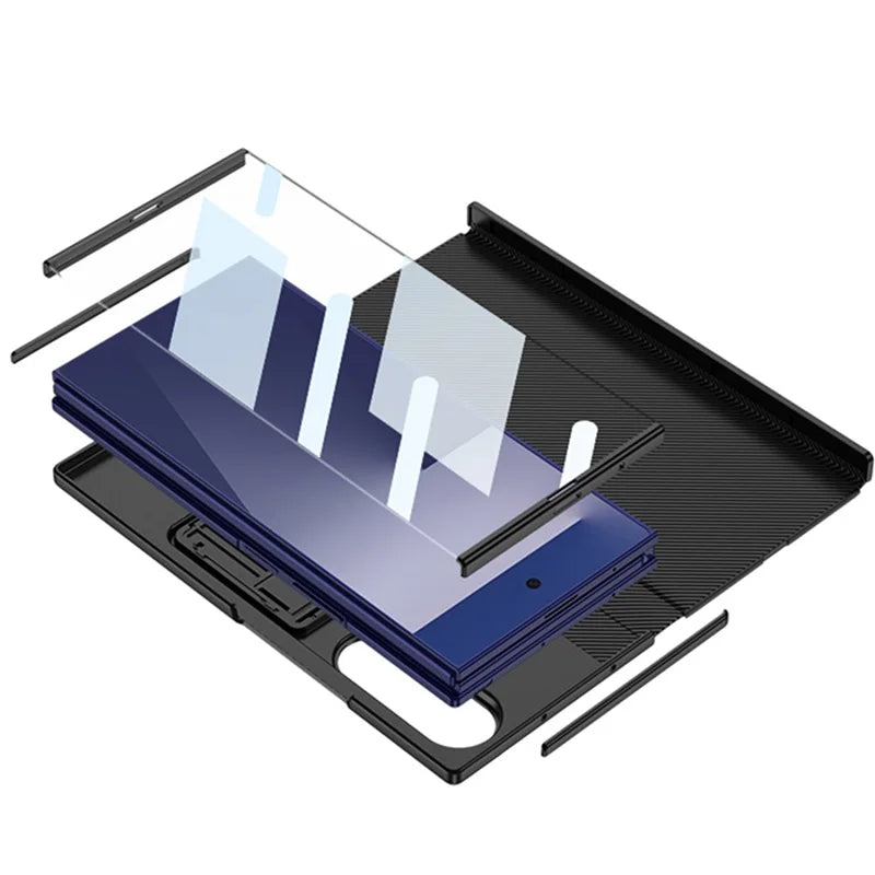 Leather Flip Case With For Galaxy Z TriFold