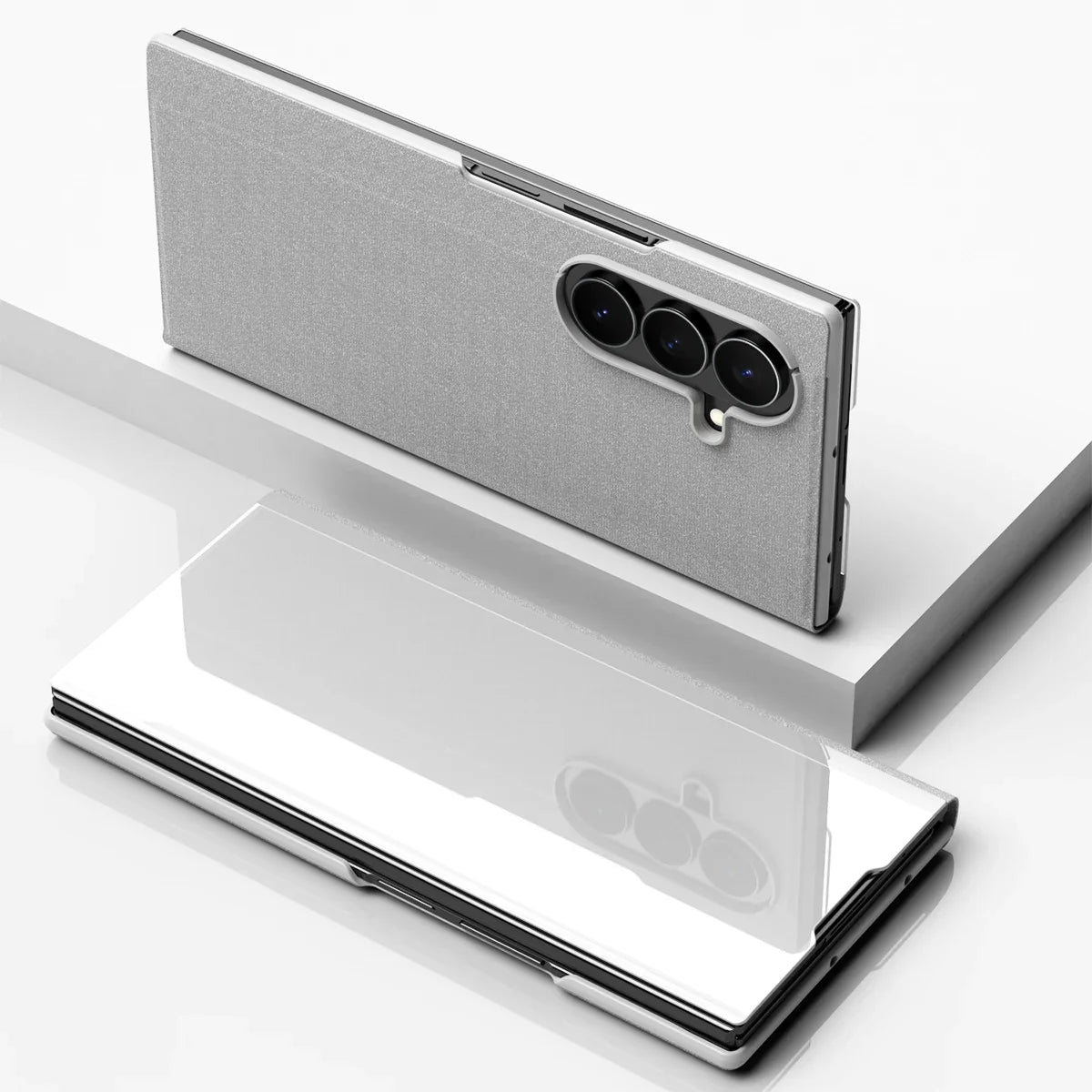Mirror Stand Case For Galaxy Z TriFold