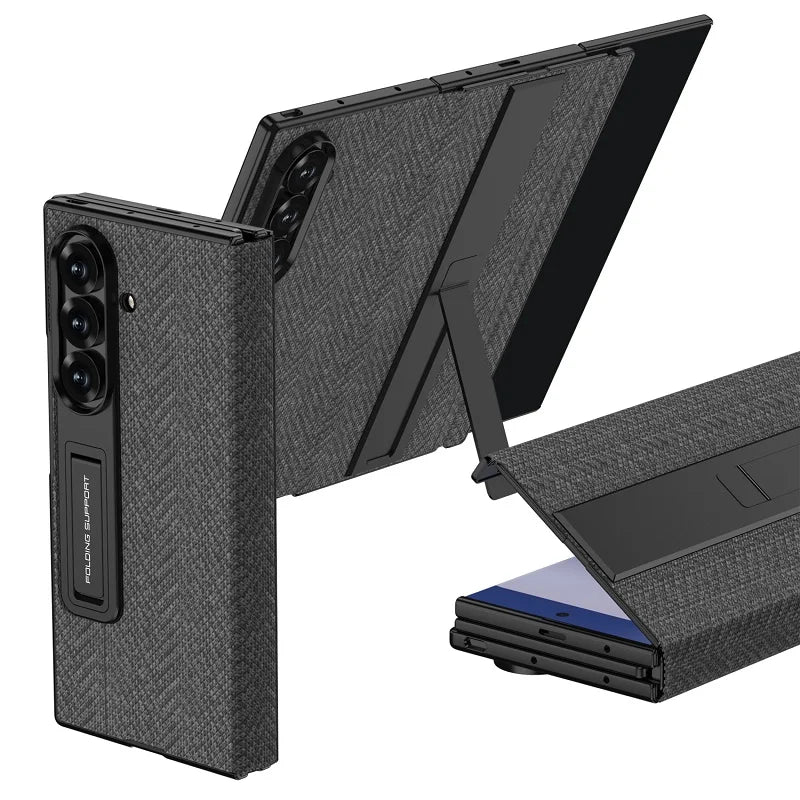 Leather Flip Case With For Galaxy Z TriFold