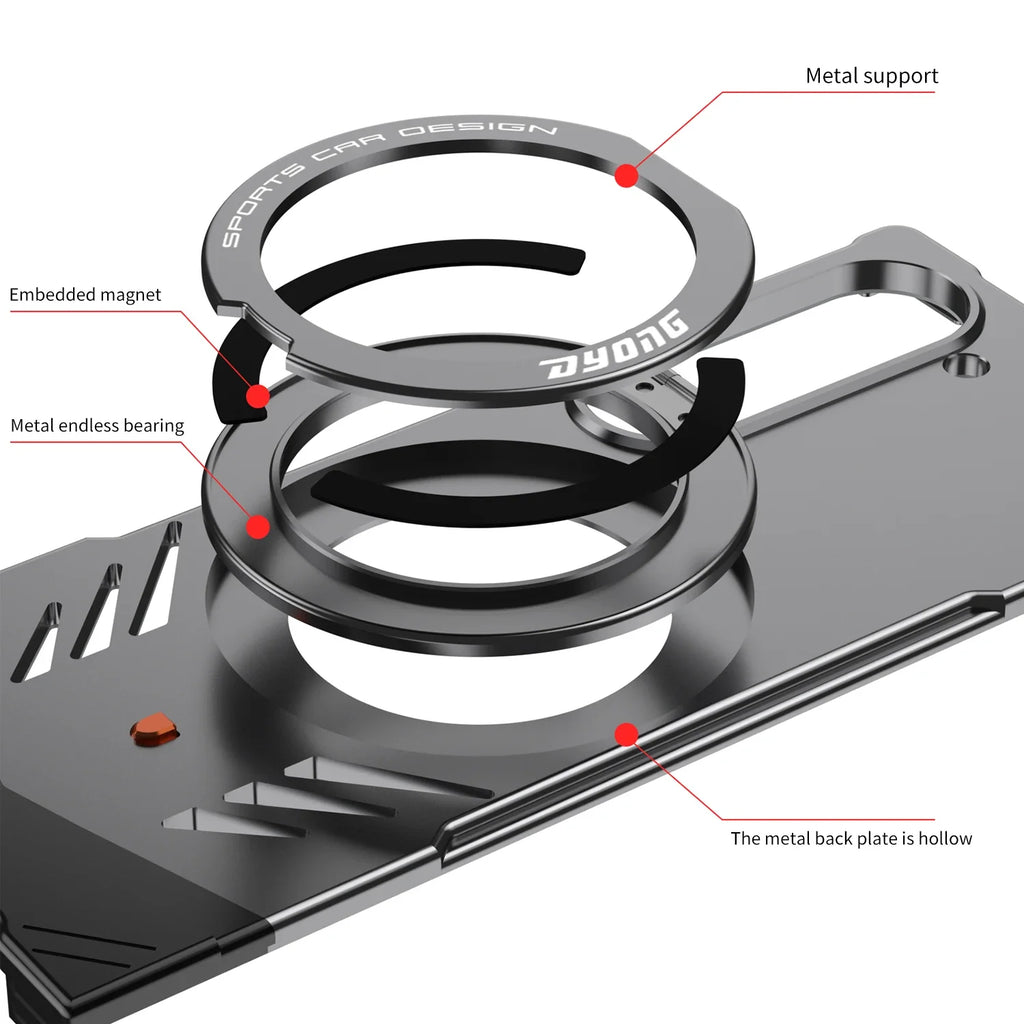 Premium Metal Kickstand Case