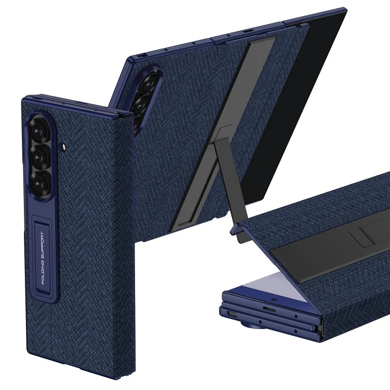 Leather Flip Case With For Galaxy Z TriFold