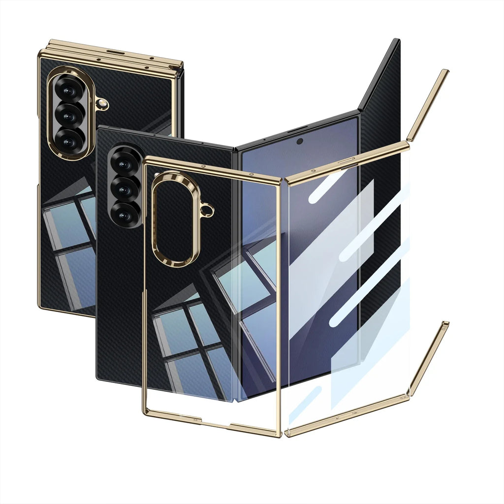 Ultra-thin Clear Case with Front Screen Glass