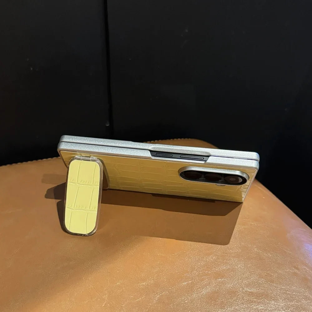 Luxury Crocodile Texture Kickstand Case