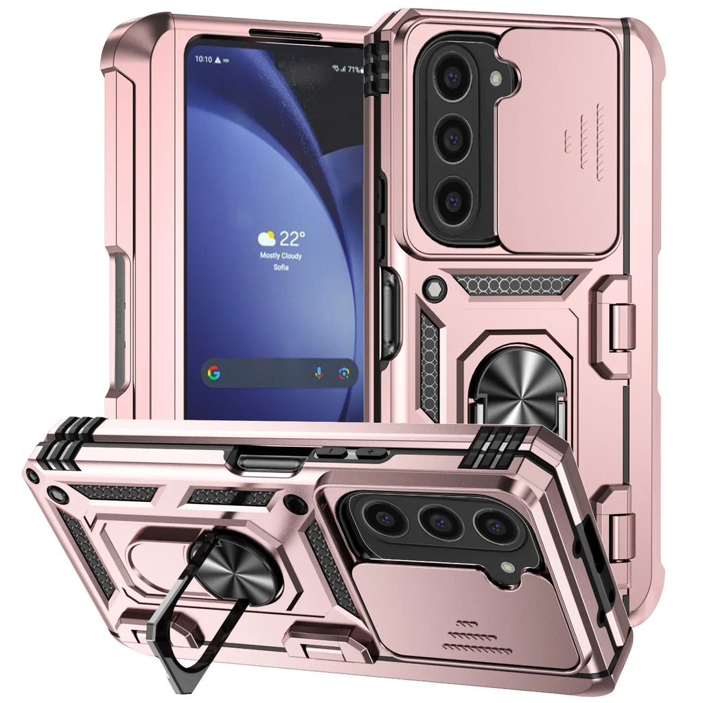 Armor Case with Kickstand & Camera Cover