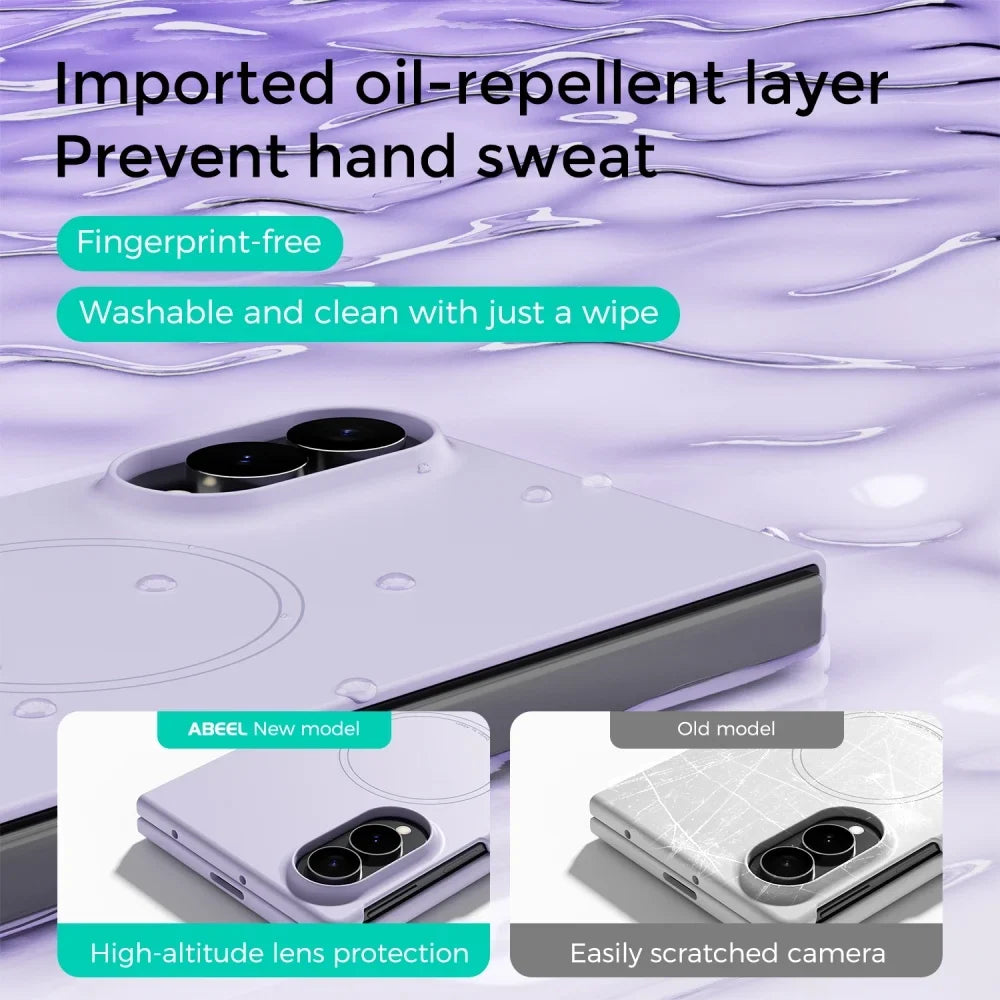Slim Magnetic Matte Case For Galaxy Z Fold 8
