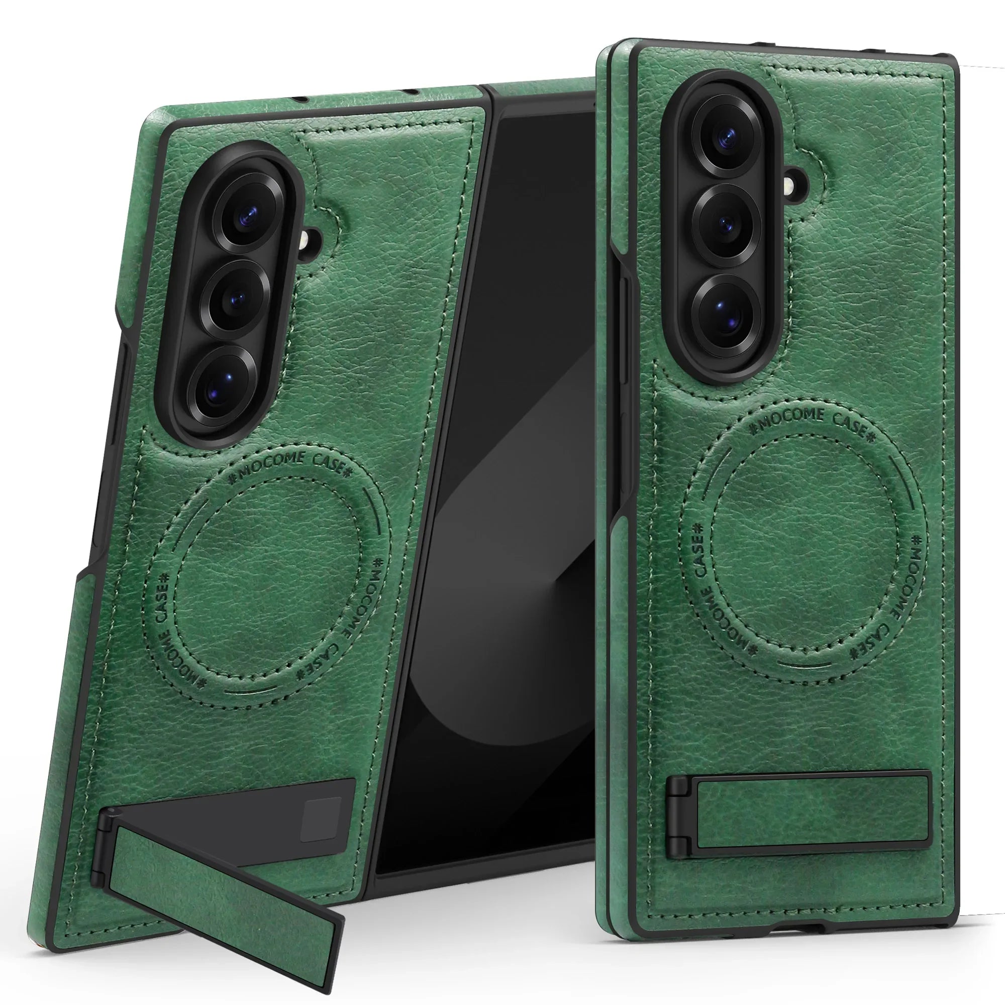 Leather Magnetic Case with Kickstand