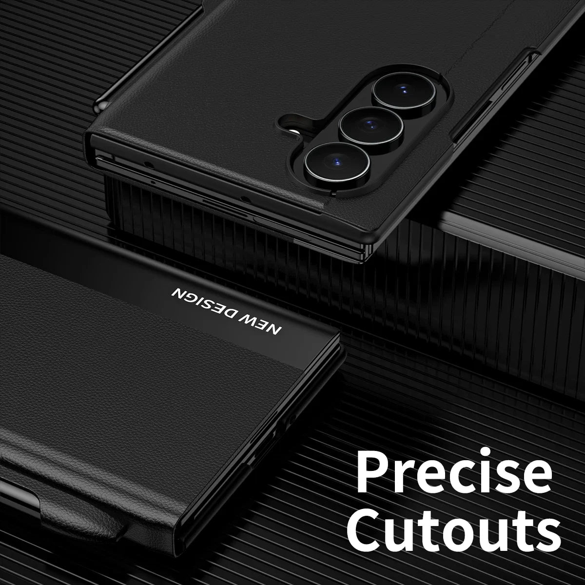 Smart View Flip Leather Case with Pen for Galaxy Z TriFold