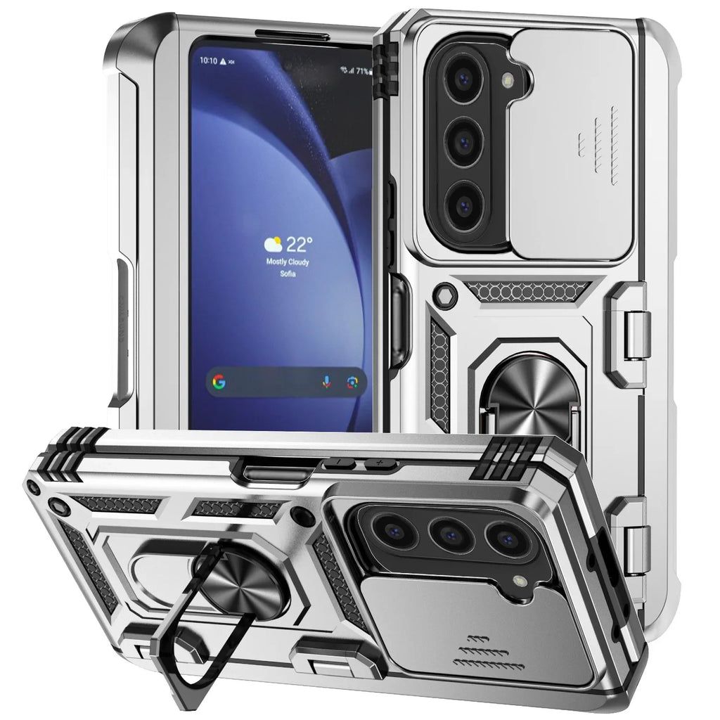Armor Case with Kickstand & Camera Cover