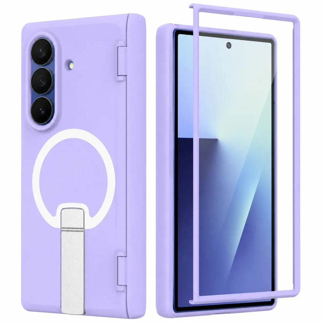 Transparent Magnetic Phone Case For Galaxy Z Fold 8