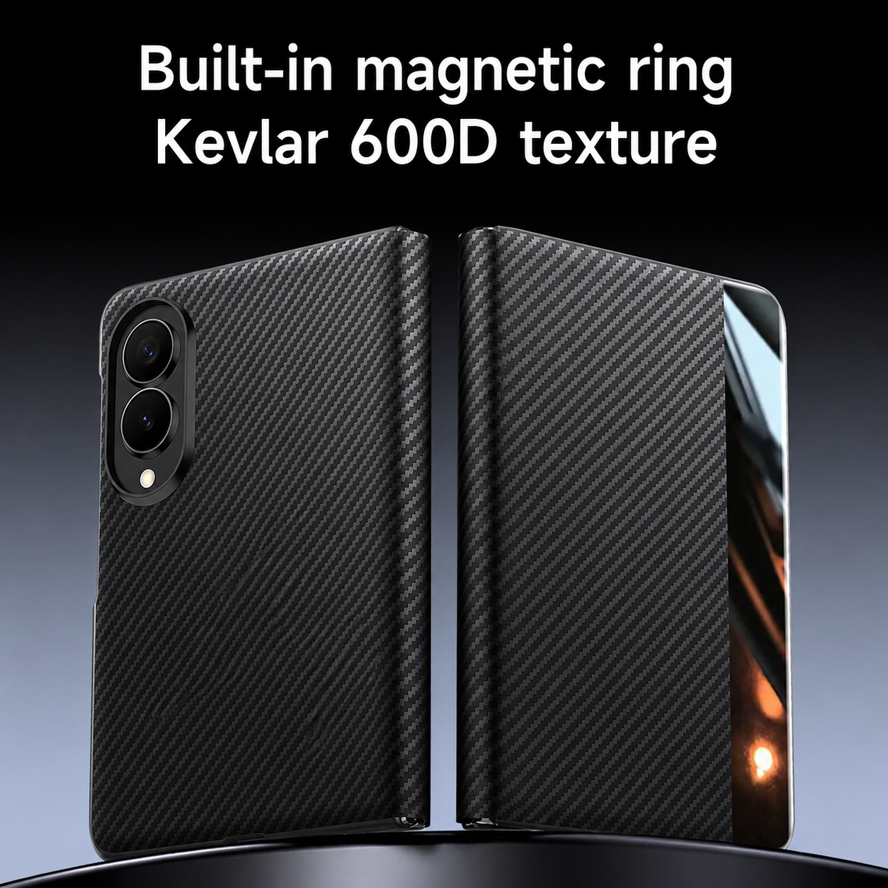 Carbon Fiber Leather MagSafe Case